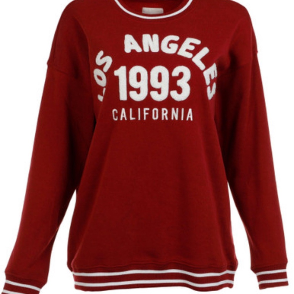 Red Los Angeles 1993 Sweatshirt